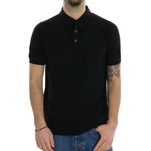 POLO IN MAGLIA RETOIS NERO